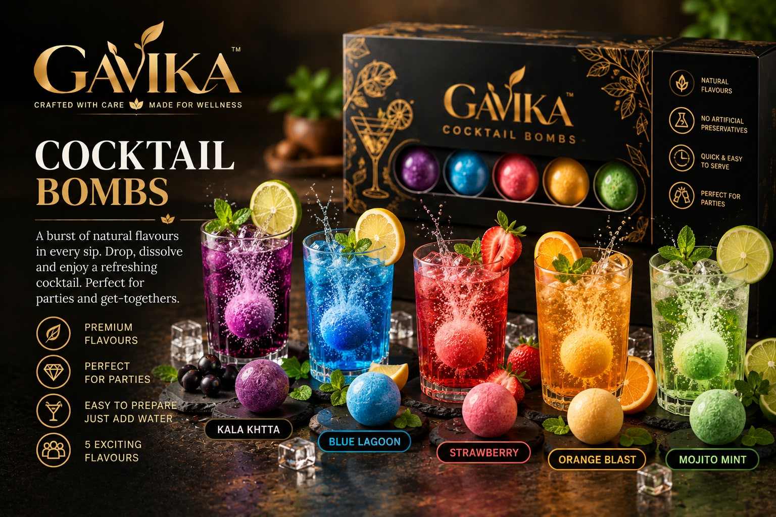 Cocktail Bombs